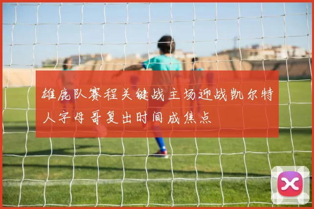 雄鹿队赛程关键战主场迎战凯尔特人字母哥复出时间成焦点